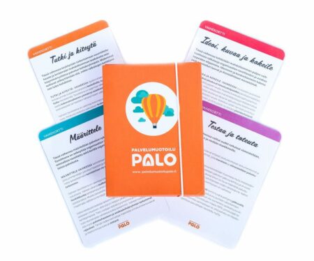 Palvelumuotoilu Palo Palvelumuotoilun menetelmät Kortit Palvelumuotoilu Palo Palvelumuotoilun menetelmät Kortit