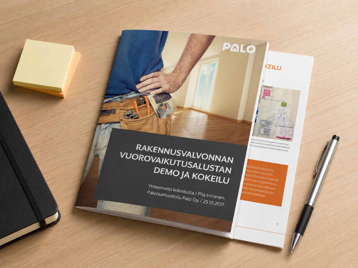 Rakennusvalvonnan palvelumuotoiluprojektin yhteenveto