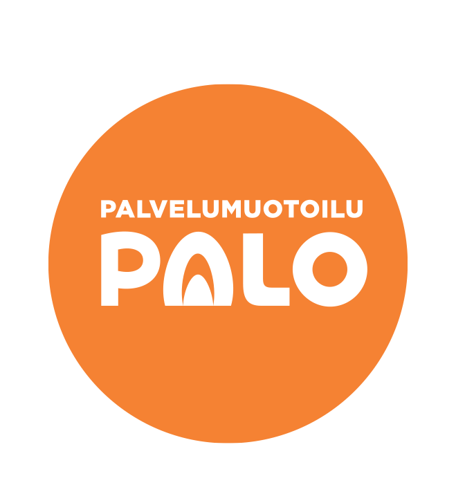 Palvelumuotoilu Palo logo