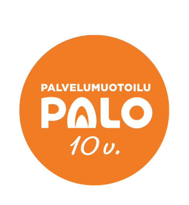 Palvelumuotoilu Palo logo