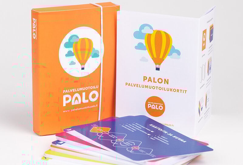 Palon palvelumuotoilukortit